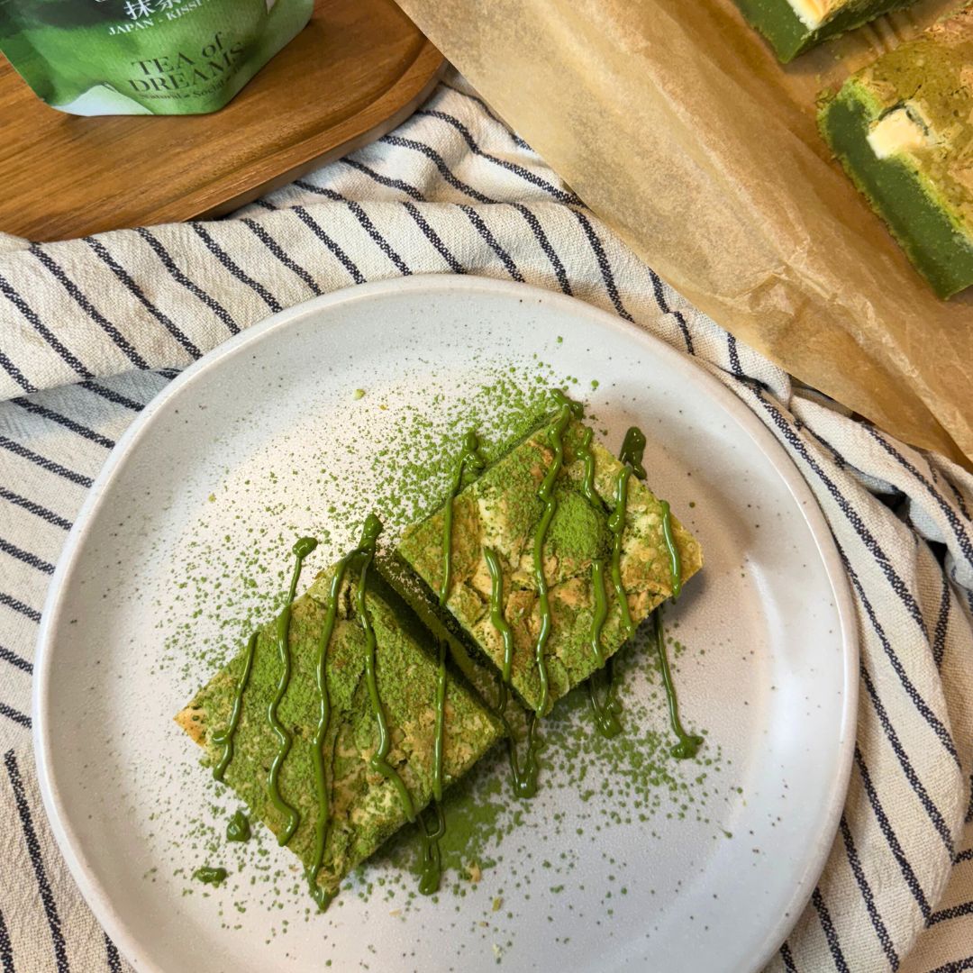 Leckere Matcha Brownies: Rezept & Zubereitung - Tea of Dreams