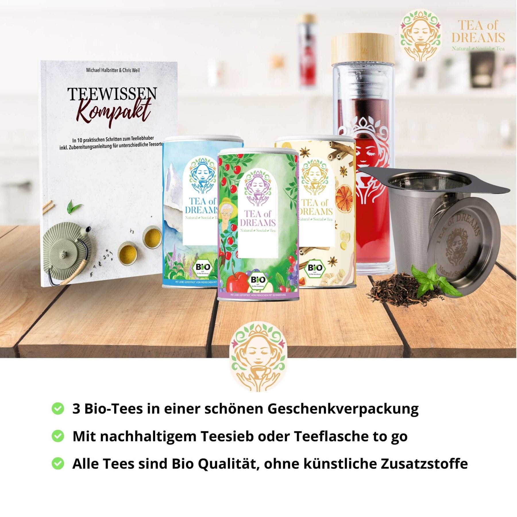 Tee Geschenk "Gute Besserung"