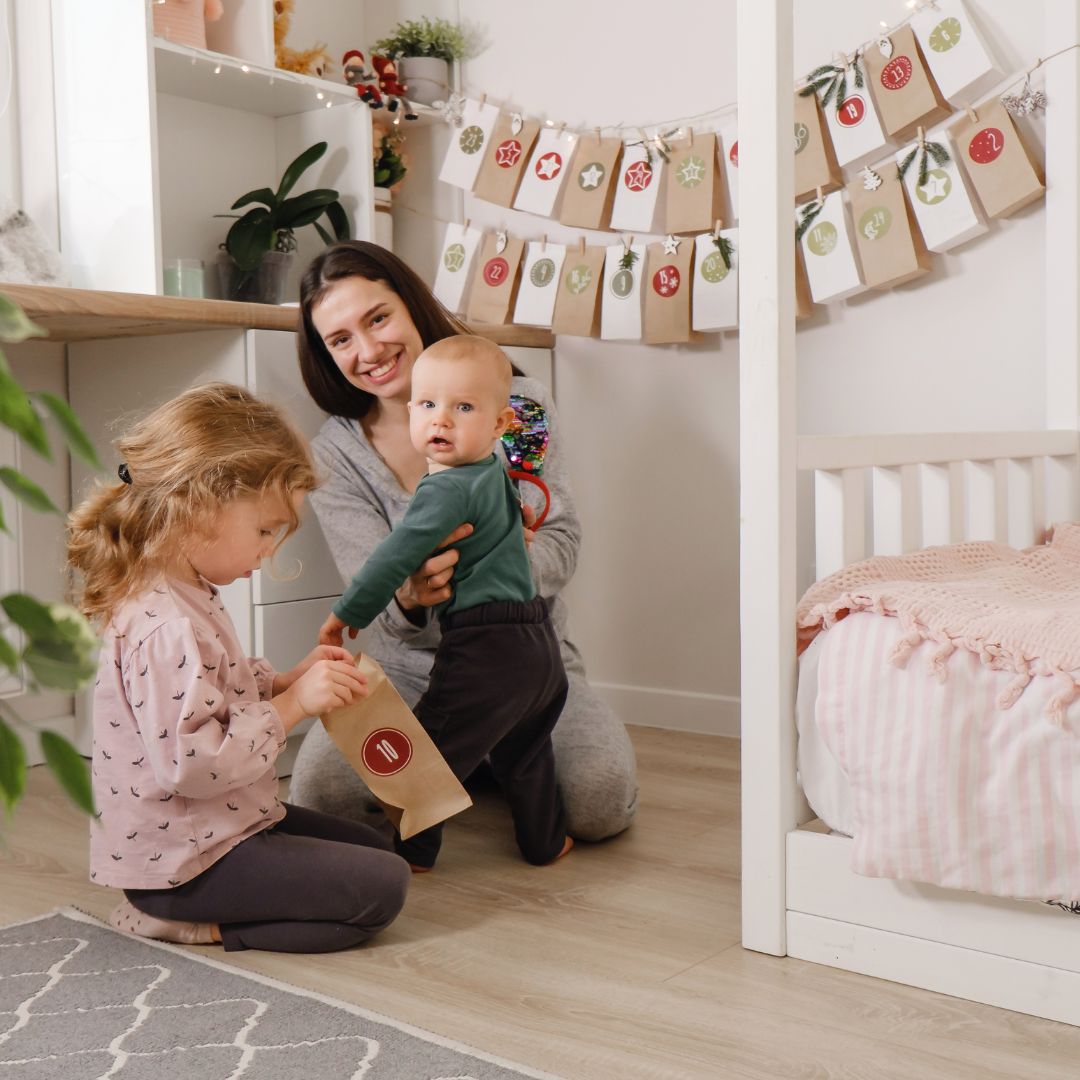 Adventskalender selbst befüllen für Kinder