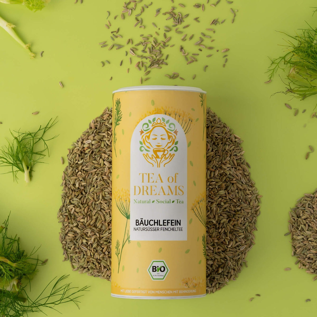 Bio Fencheltee "Bäuchlefein" von Natur aus süß - Bio Fencheltee "Bäuchlefein" von Natur aus süß