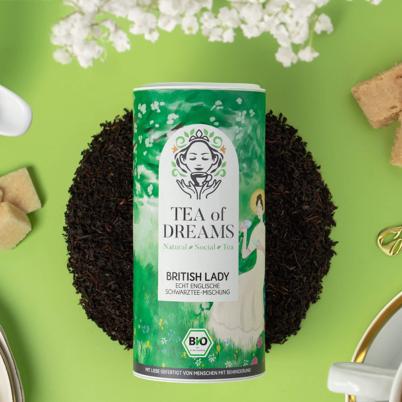 Bio englische Schwarztee Mischung "British Lady" - Bio englische Schwarztee Mischung "British Lady"