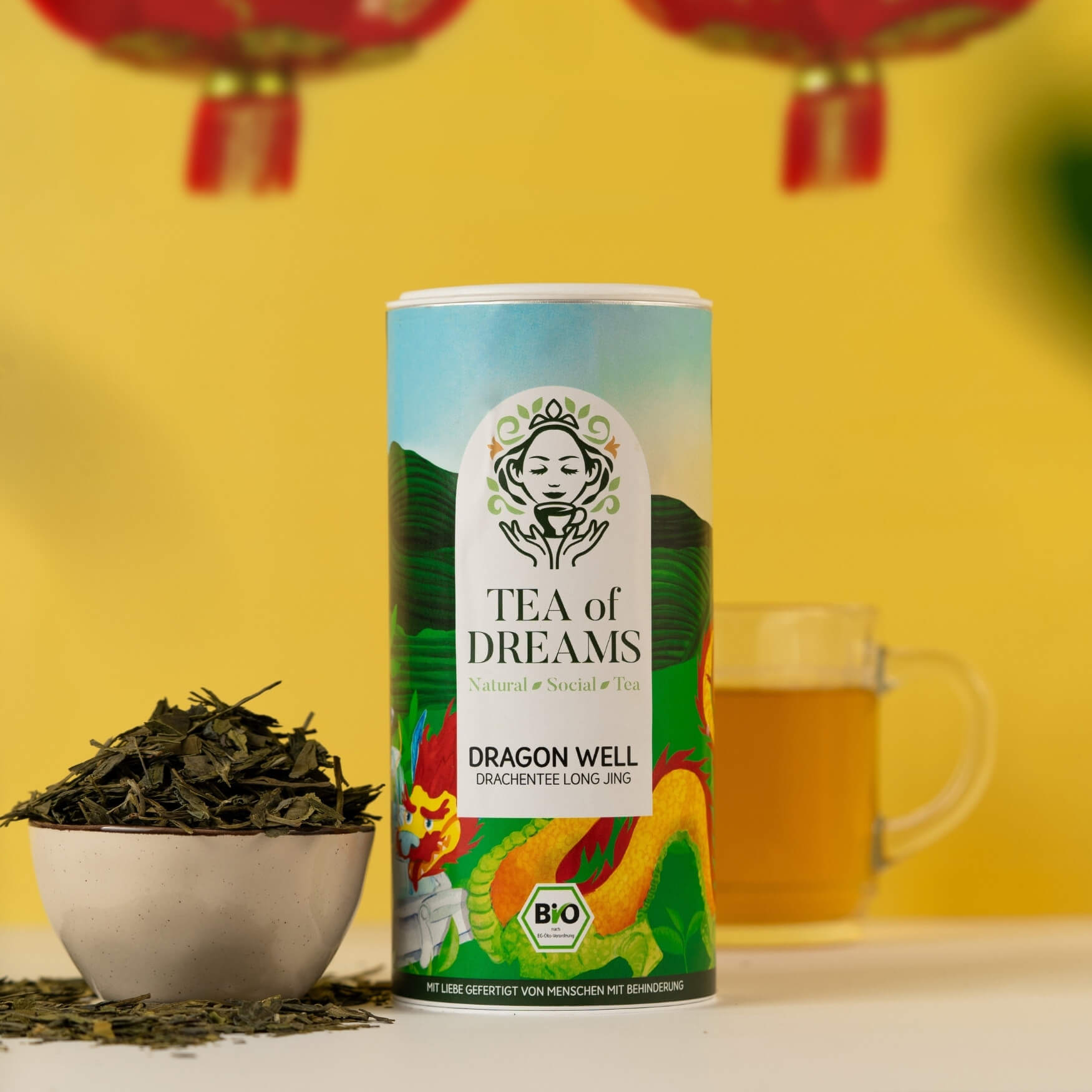 Bio Chinesischer Drachentee (Dragon Well) Long Jing - Bio Chinesischer Drachentee (Dragon Well) Long Jing