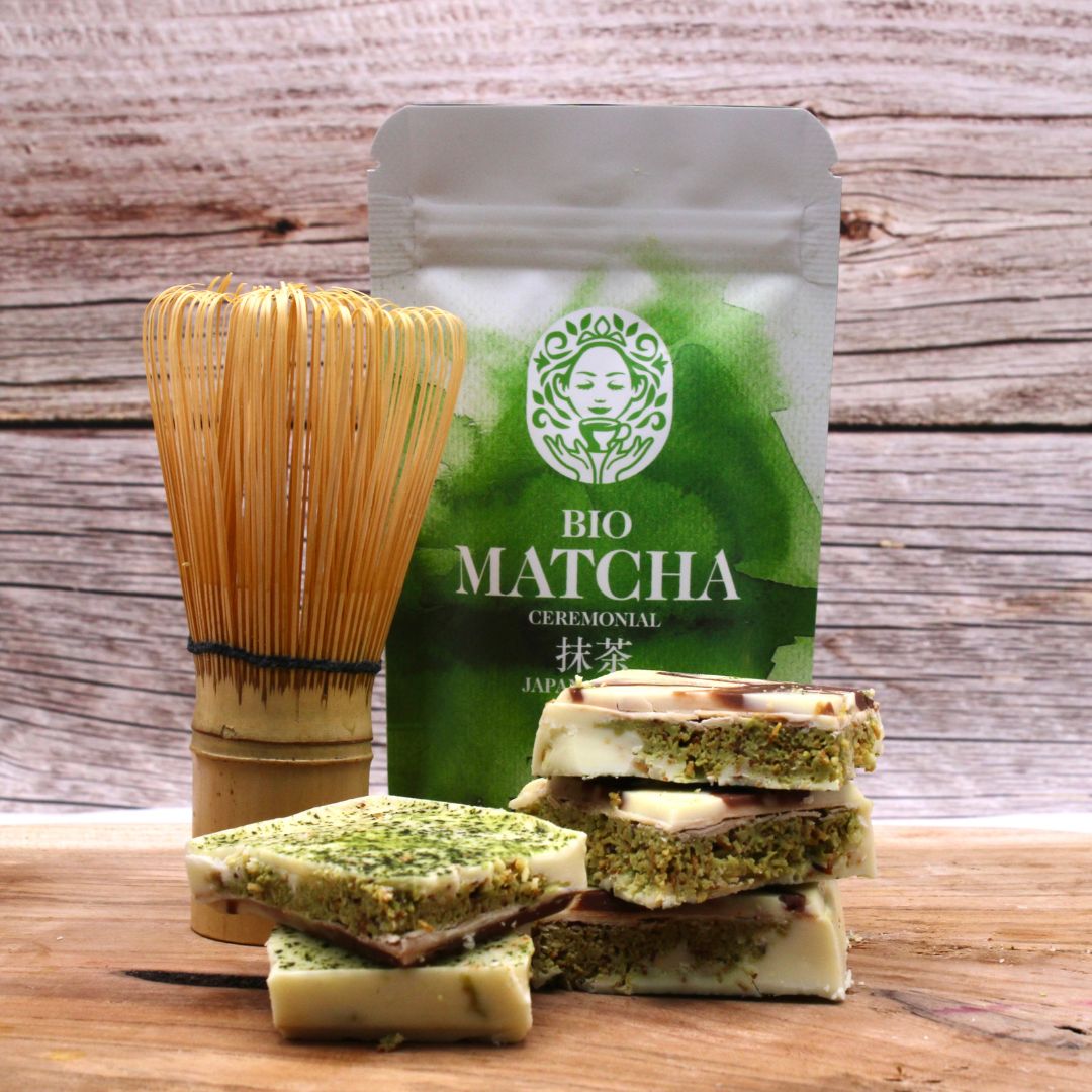 Dubai Schokolade mit Matcha