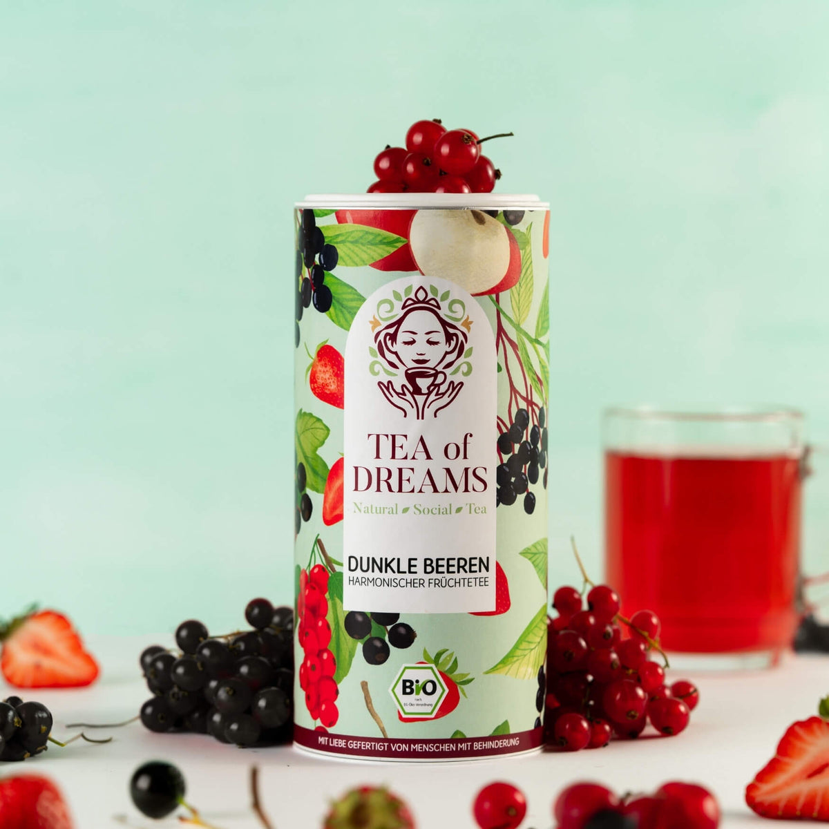 Bio Früchtetee "Dunkle Beeren" - Bio Früchtetee "Dunkle Beeren"