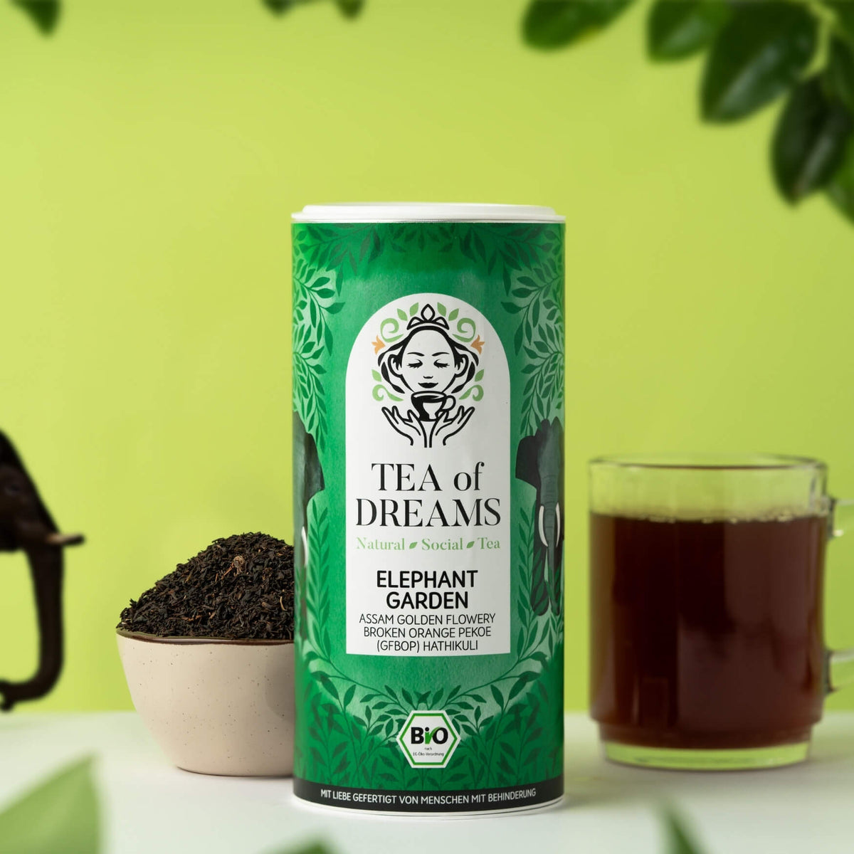 Bio Assam Golden Flowery Broken Orange Pekoe (GFBOP) Hathikuli "Elephant Garden" - Bio Assam Golden Flowery Broken Orange Pekoe (GFBOP) Hathikuli "Elephant Garden"