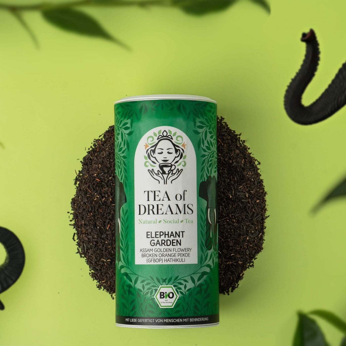 Bio Assam Golden Flowery Broken Orange Pekoe (GFBOP) Hathikuli "Elephant Garden" - Bio Assam Golden Flowery Broken Orange Pekoe (GFBOP) Hathikuli "Elephant Garden"