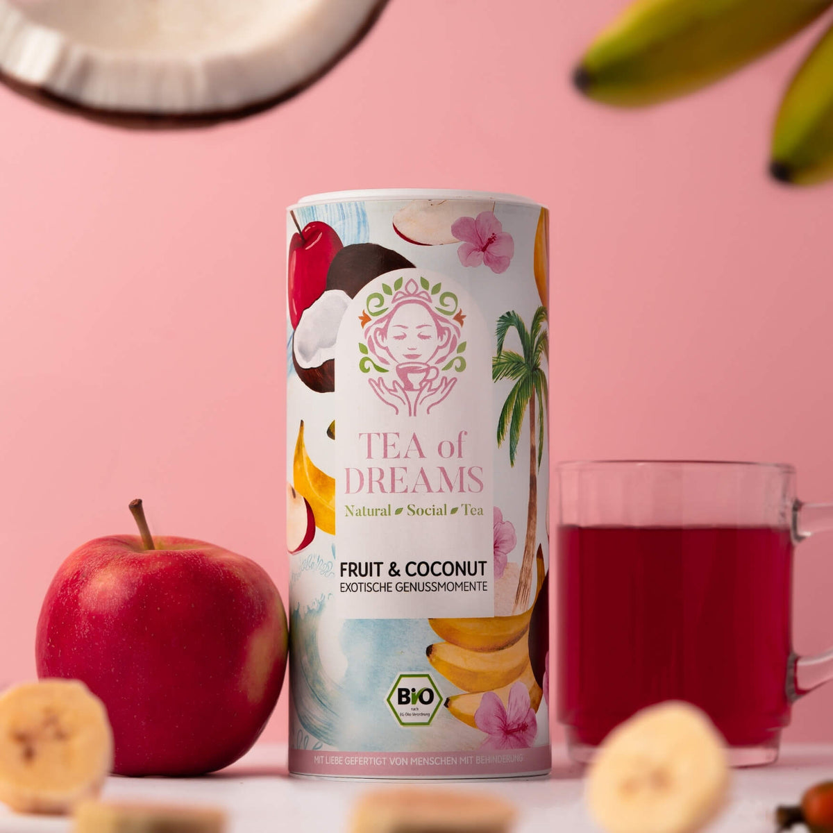 Bio Früchtetee "Fruit & Coconut" - Bio Früchtetee "Fruit & Coconut"