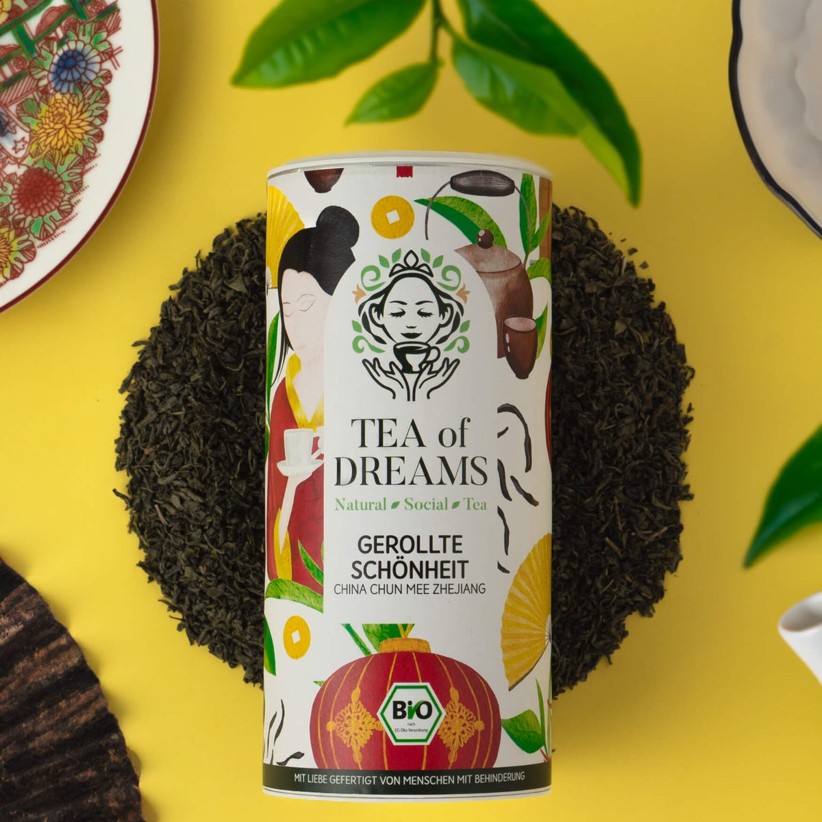 Bio China Chun Mee Zhejiang "Gerollte Schönheit" - Bio China Chun Mee Zhejiang "Gerollte Schönheit"