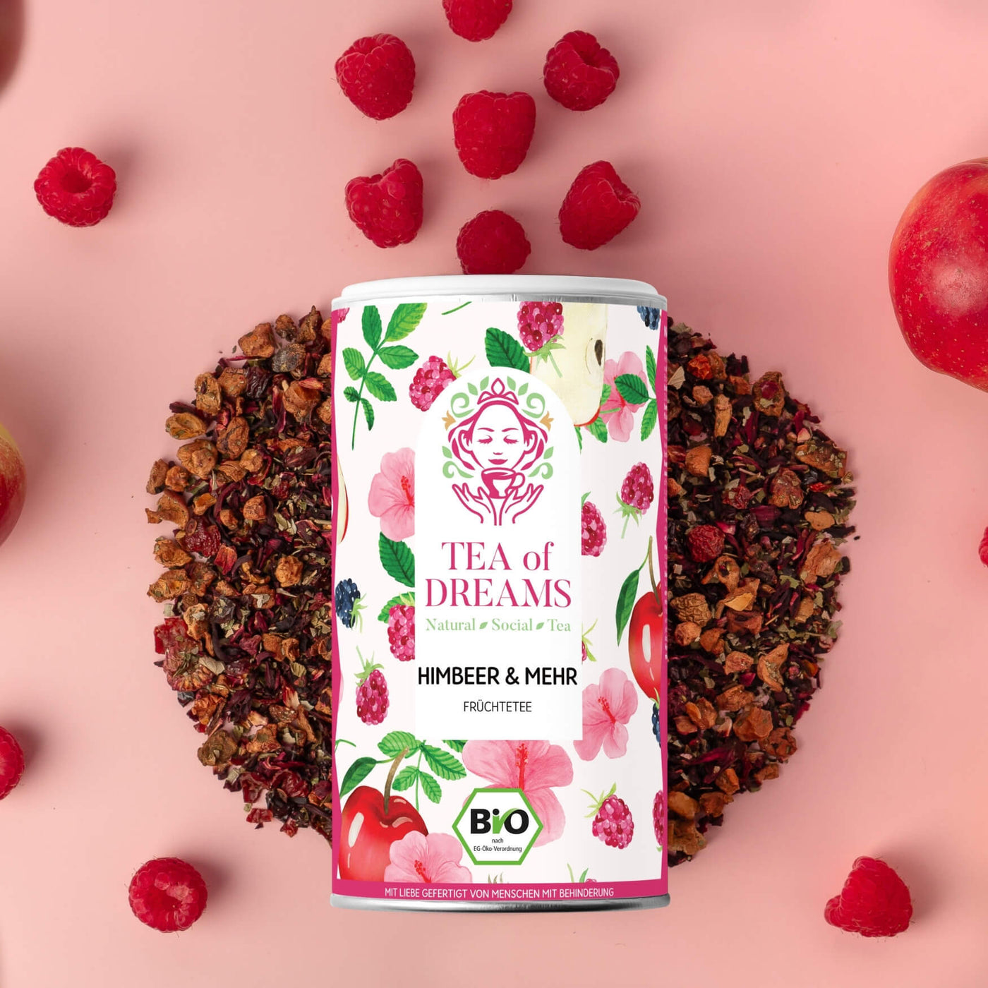 Früchtetee "Himbeer & Mehr" von Tea of Dreams