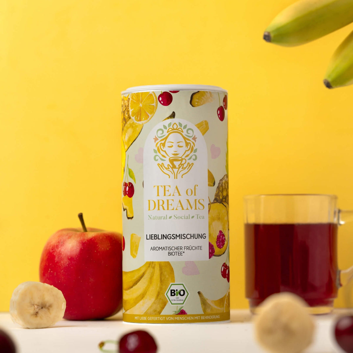 Bio naturbelassene Früchteteemischung "Lieblingsmischung" - Bio naturbelassene Früchteteemischung "Lieblingsmischung"