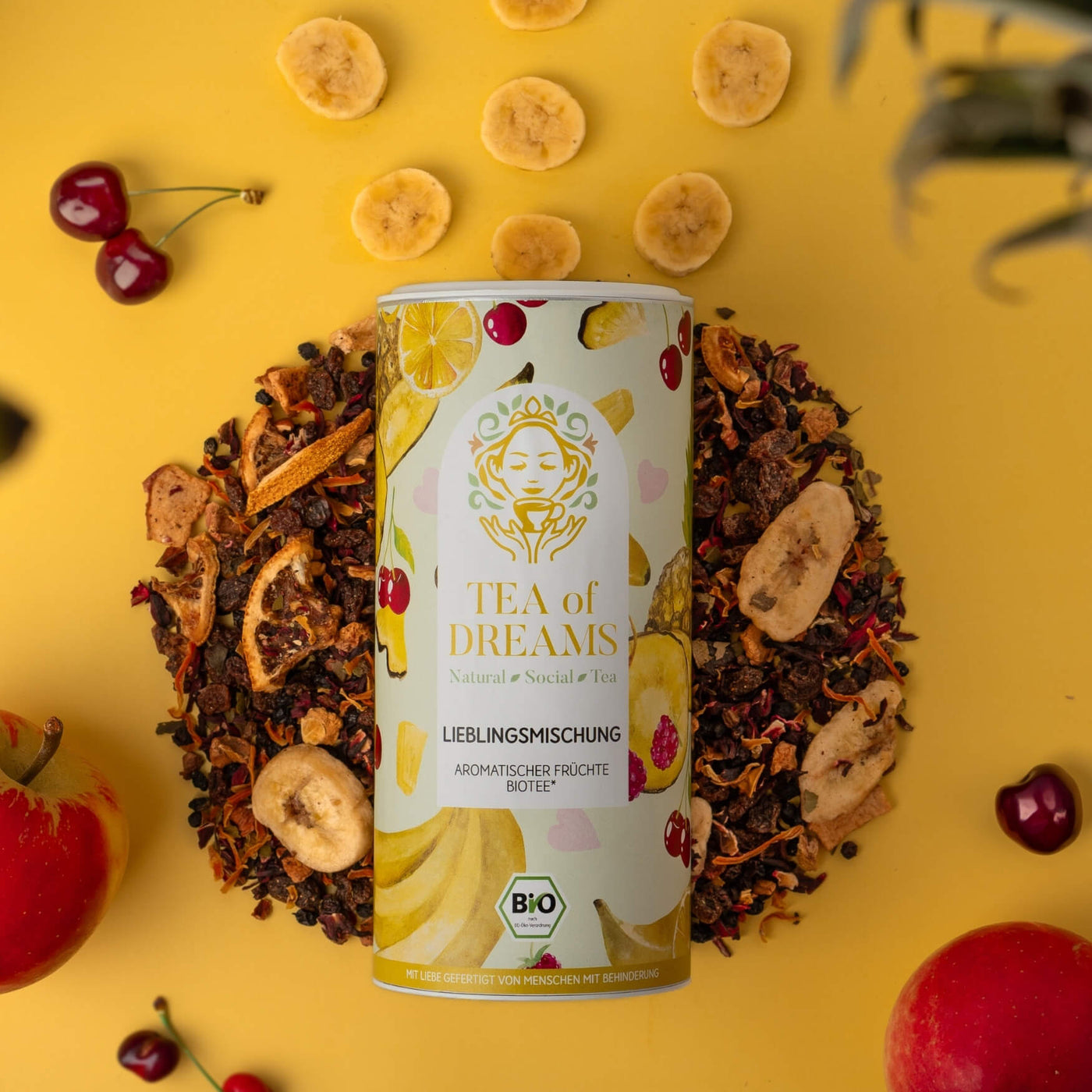 Bio naturbelassene Früchteteemischung "Lieblingsmischung" - Bio naturbelassene Früchteteemischung "Lieblingsmischung"