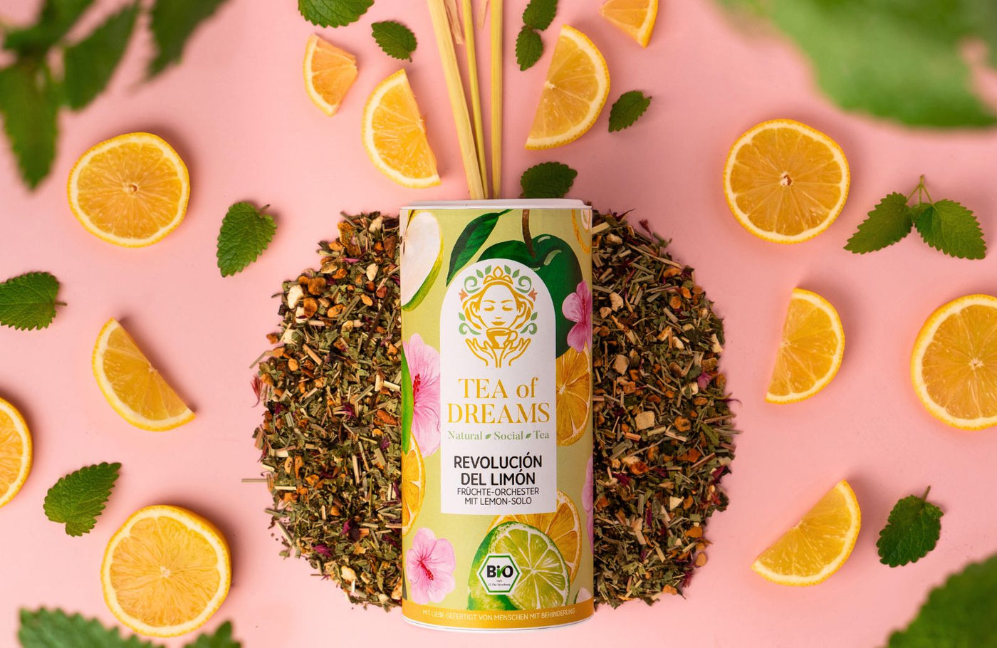 Tee mit Hibiskus von Menschen mit Behinderung