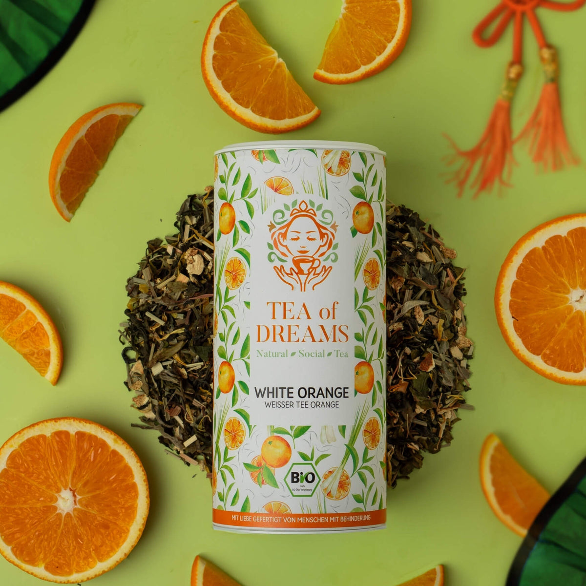 Bio Weißer Tee Orange "White Orange" - Bio Weißer Tee Orange "White Orange"