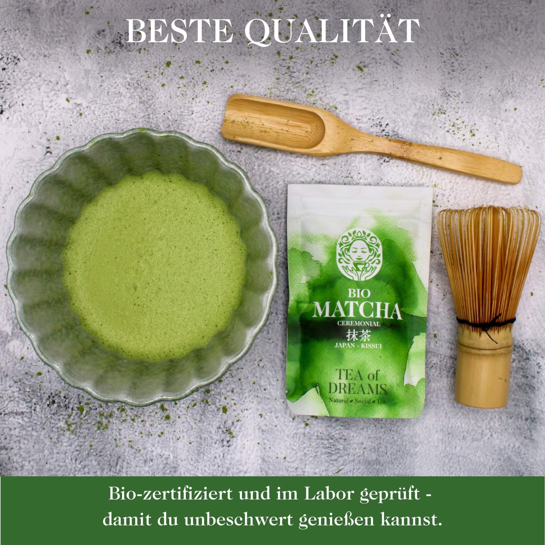 Bio Matcha Ceremonial - Japan Kissui 吉翠 Premium - Bio Matcha Ceremonial - Japan Kissui 吉翠 Premium