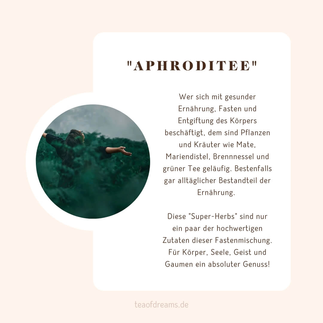 Bio Fastentee "Aphroditee" - Bio Fastentee "Aphroditee" - Bio Fastentee "Aphroditee"