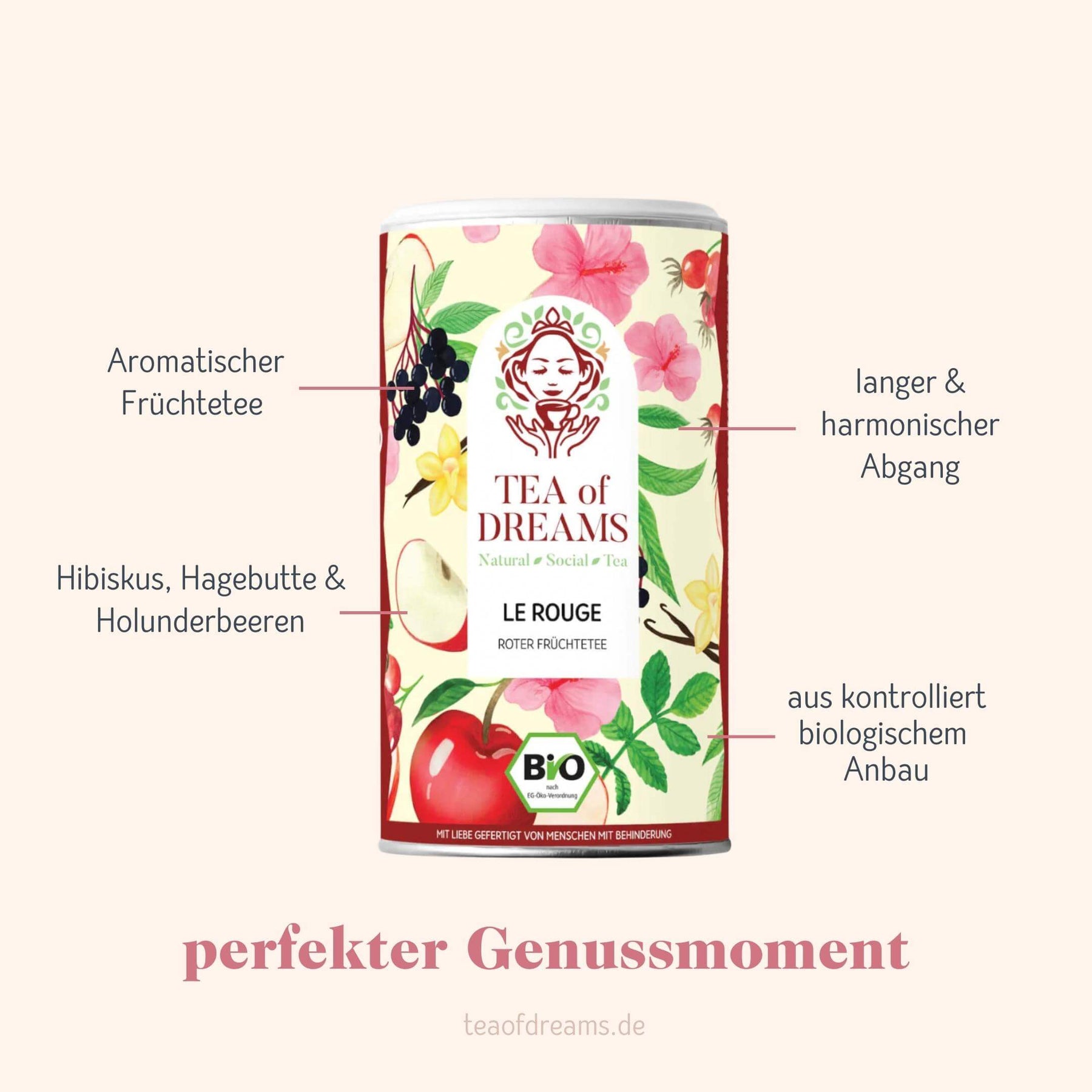 Bio Früchtetee "Le Rouge" - Bio Früchtetee "Le Rouge"