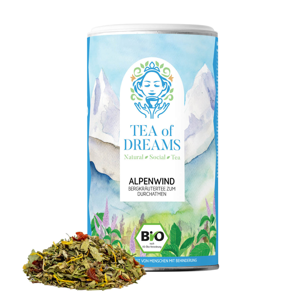 Bio Bergkräutertee "Alpenwind" (naturbelassen) - Bio Bergkräutertee "Alpenwind" (naturbelassen)