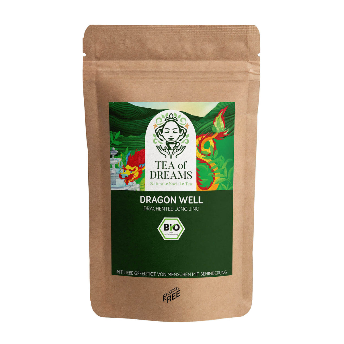 Bio Chinesischer Drachentee (Dragon Well) Long Jing - Bio Chinesischer Drachentee (Dragon Well) Long Jing - Bio Chinesischer Drachentee (Dragon Well) Long Jing