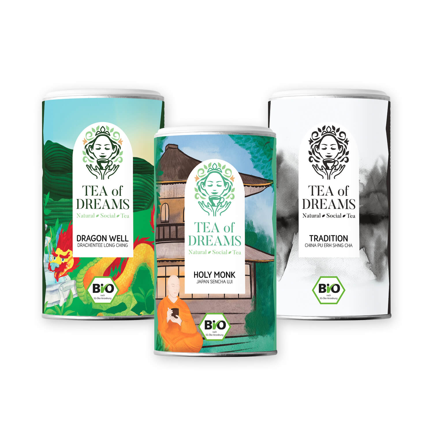 Probierset "Grüner Tee (bio)" - Probierset "Grüner Tee (bio)" - Bio Probierset "Grüner Tee"