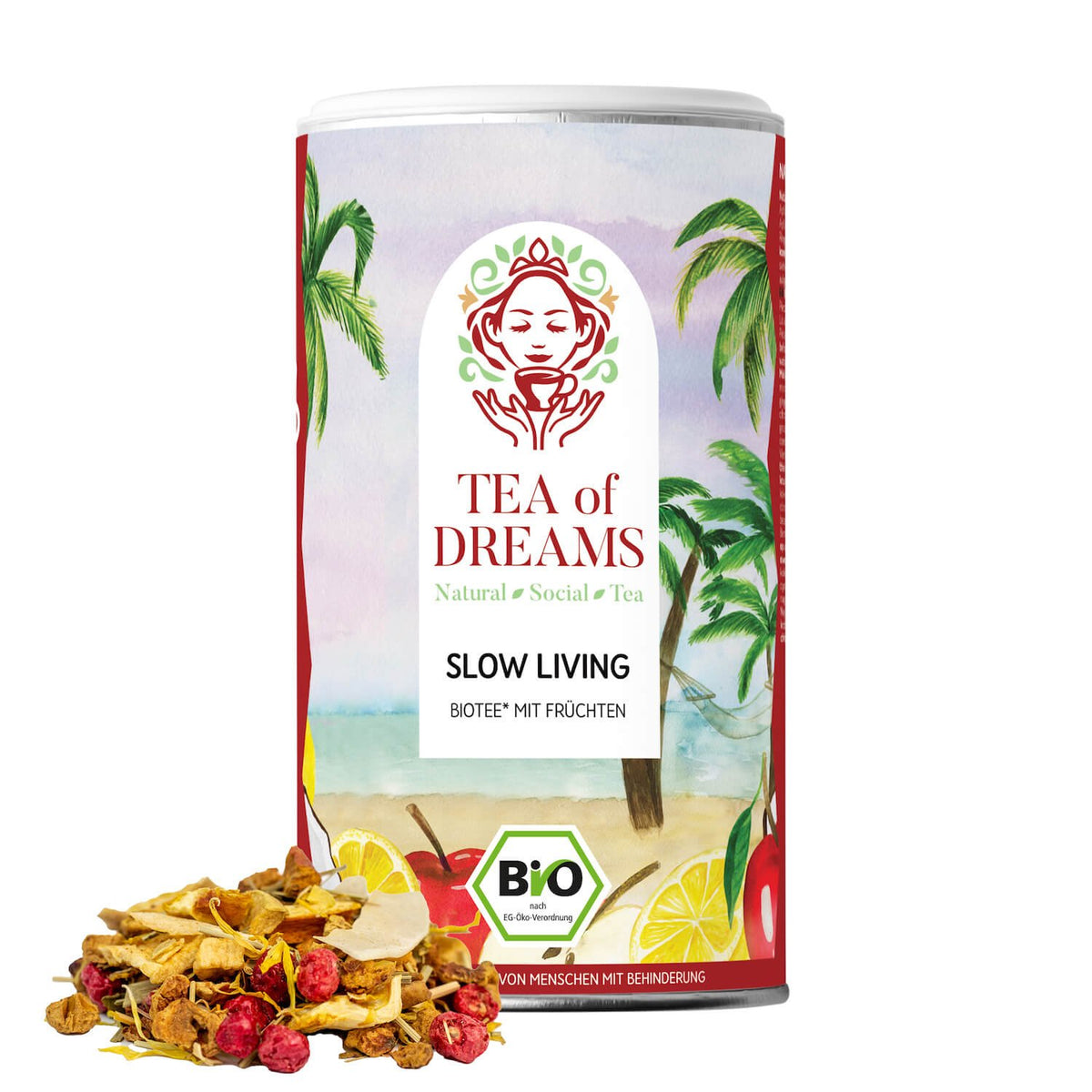 Bio Früchtetee "Slow living" - Bio Früchtetee "Slow living" - Bio Früchtetee "Slow living"