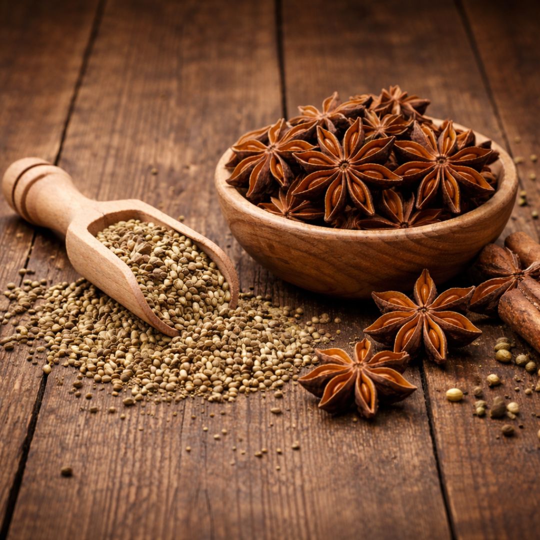 Anis und Sternanis Unterschied