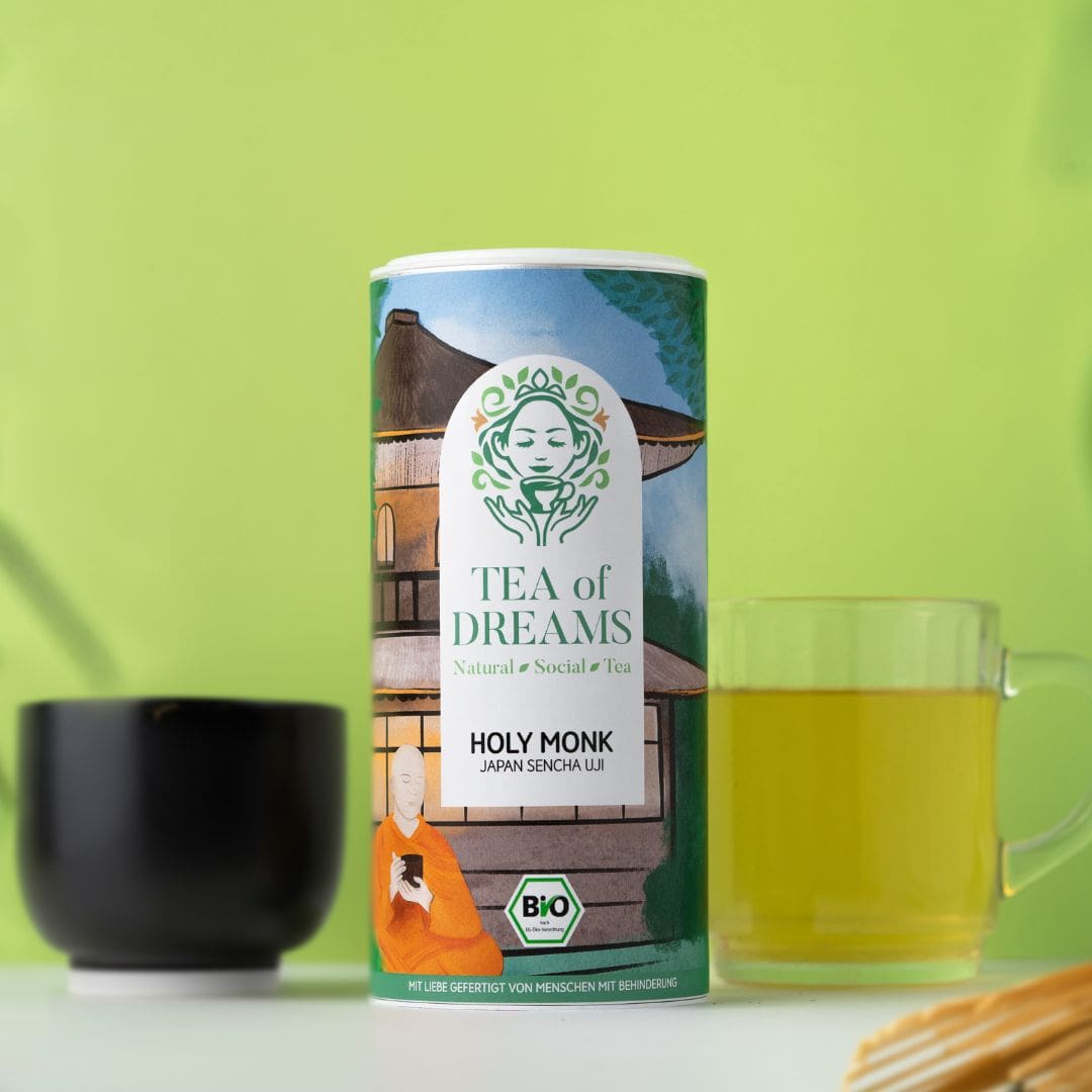 Japan Sencha Uji Tee von Menschen mit Behinderung
