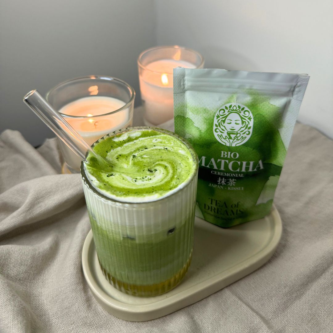 Brown Sugar Matcha Latte