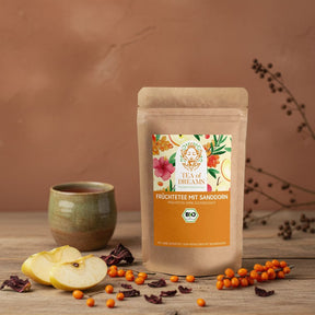 Bio Früchtetee mit Sanddorn