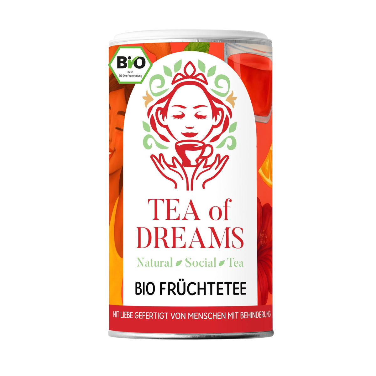 Bio Früchtetee mit Acerola & Hagebutten
