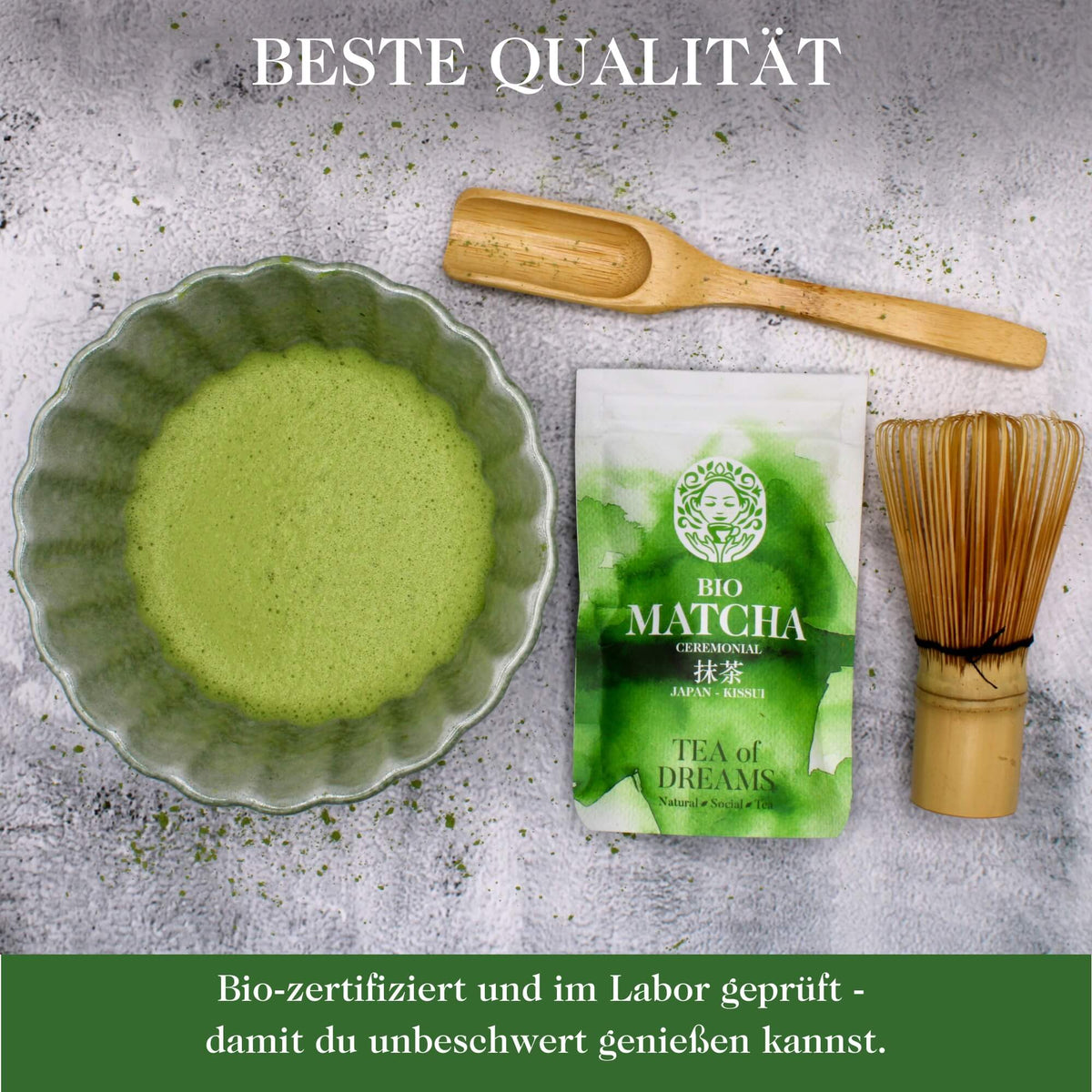 Bio Matcha Ceremonial - Japan Kissui 吉翠 Premium - Bio Matcha Ceremonial - Japan Kissui 吉翠 Premium