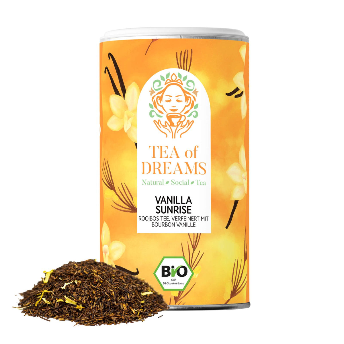 Bio Rooibostee "Vanilla Sunrise" - Bio Rooibostee "Vanilla Sunrise" - Bio Rooibostee "Vanilla Sunrise"