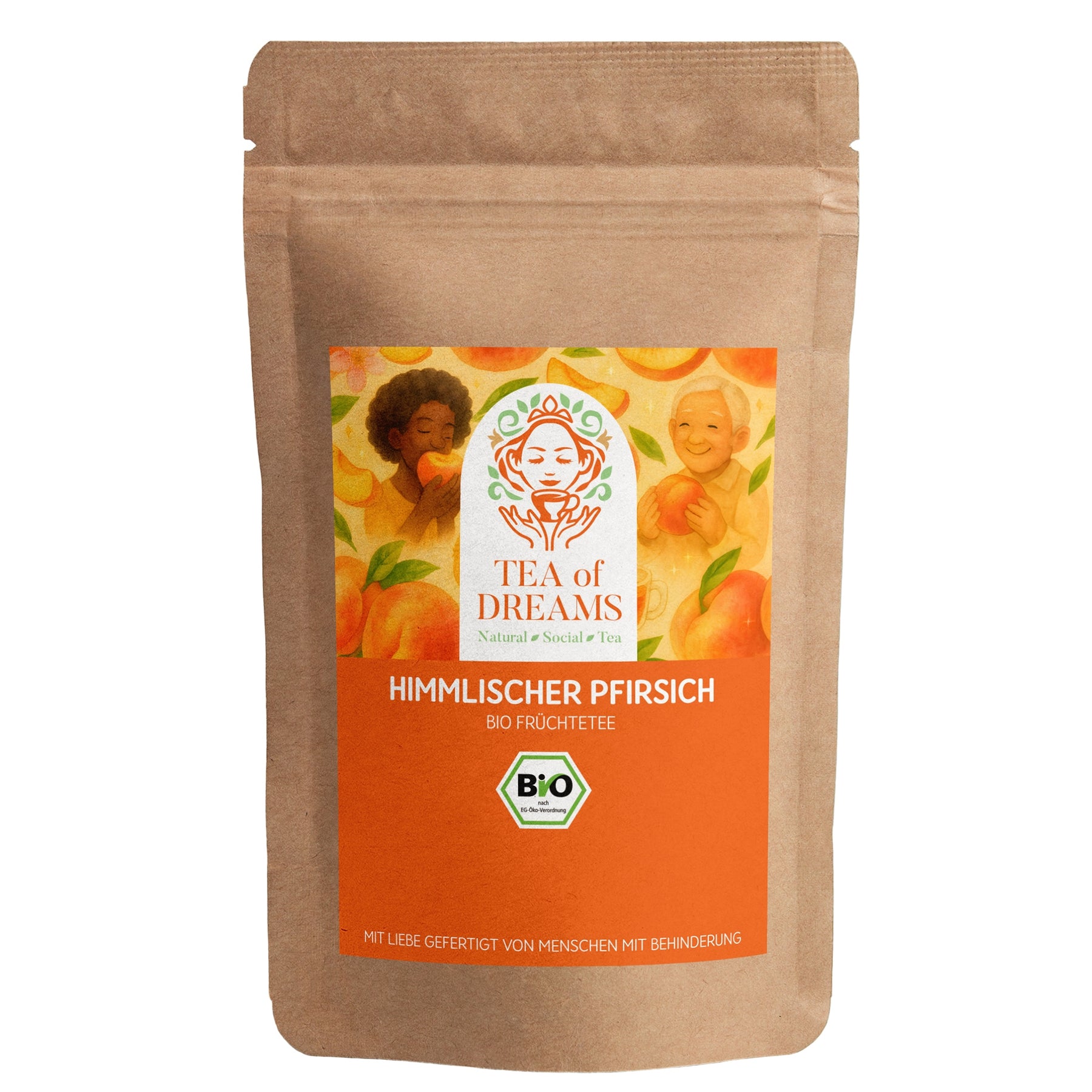 Himmlischer Pfirsich - Bio Früchtetee mit Pfirsich