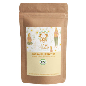 Bio Kamillentee Natur - mit ganzen Blüten