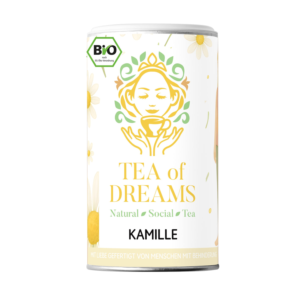 Bio Kamillentee Natur - mit ganzen Blüten