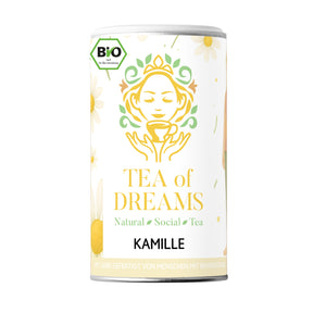 Bio Kamillentee Natur - mit ganzen Blüten