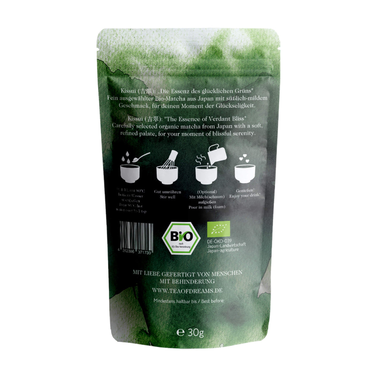 Bio Matcha Ceremonial - Japan Kissui 吉翠 Premium - Bio Matcha Ceremonial - Japan Kissui 吉翠 Premium