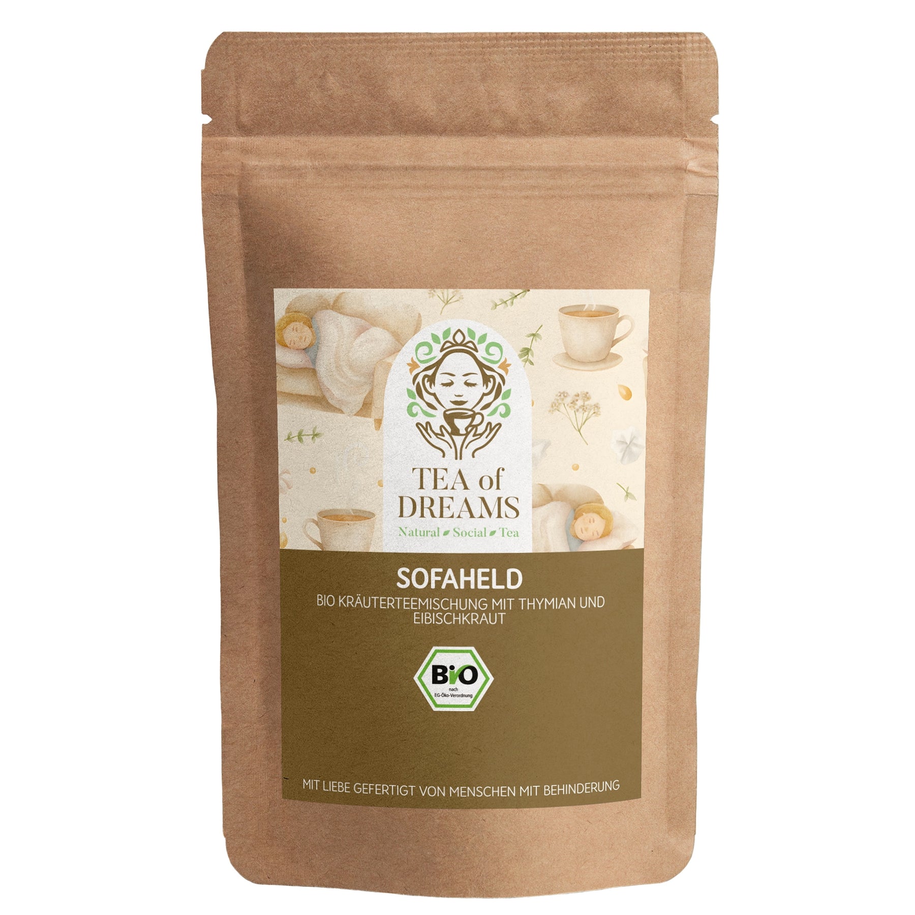 Sofaheld - Bio Kräutertee mit Thymian und Eibischkraut