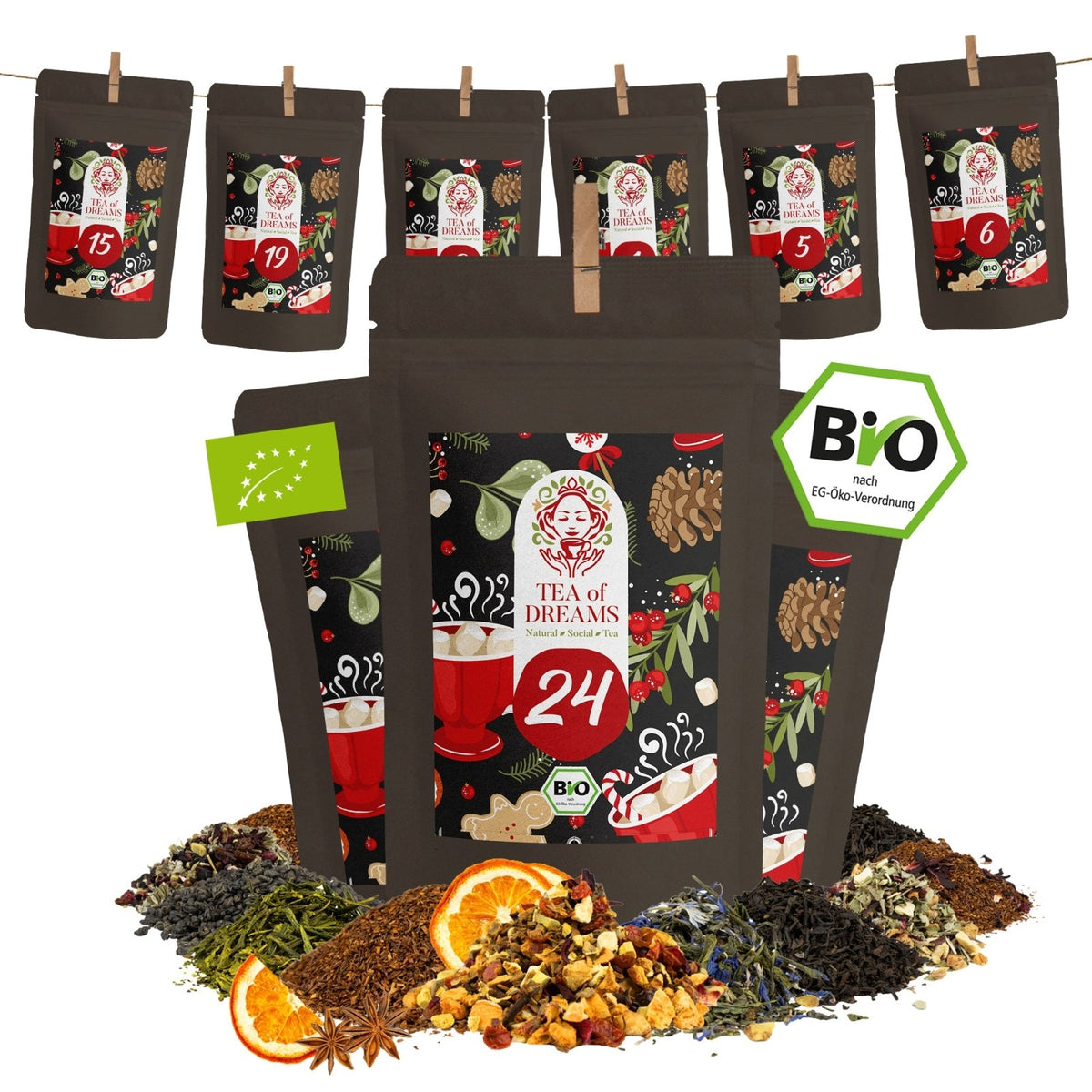 Bio Tee Adventskalender 2024 - Bio Tee Adventskalender 2024