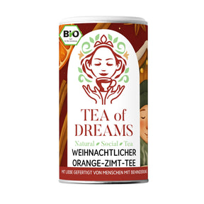 Weihnachtlicher Bio-Tee mit Orange & Zimt