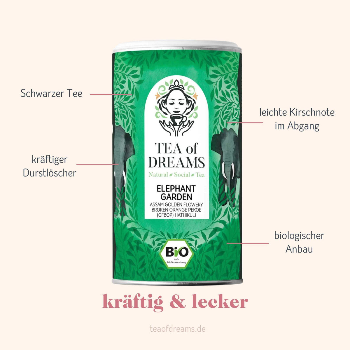 Bio Assam Golden Flowery Broken Orange Pekoe (GFBOP) Hathikuli "Elephant Garden" - Bio Assam Golden Flowery Broken Orange Pekoe (GFBOP) Hathikuli "Elephant Garden"