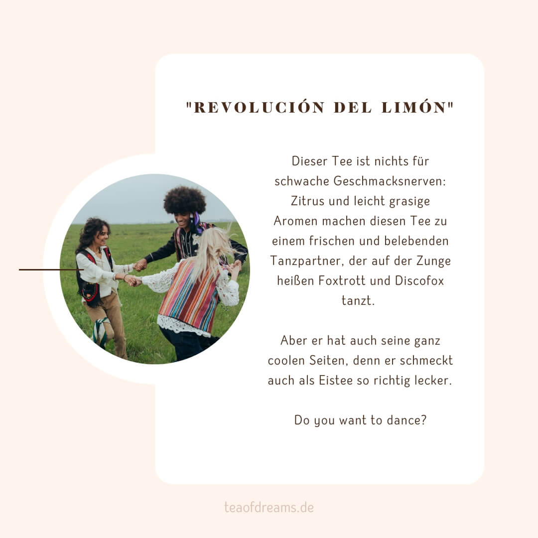 Bio "Revolución del Limón" Teemischung - Bio "Revolución del Limón" Teemischung - Bio "Revolución del Limón" Teemischung