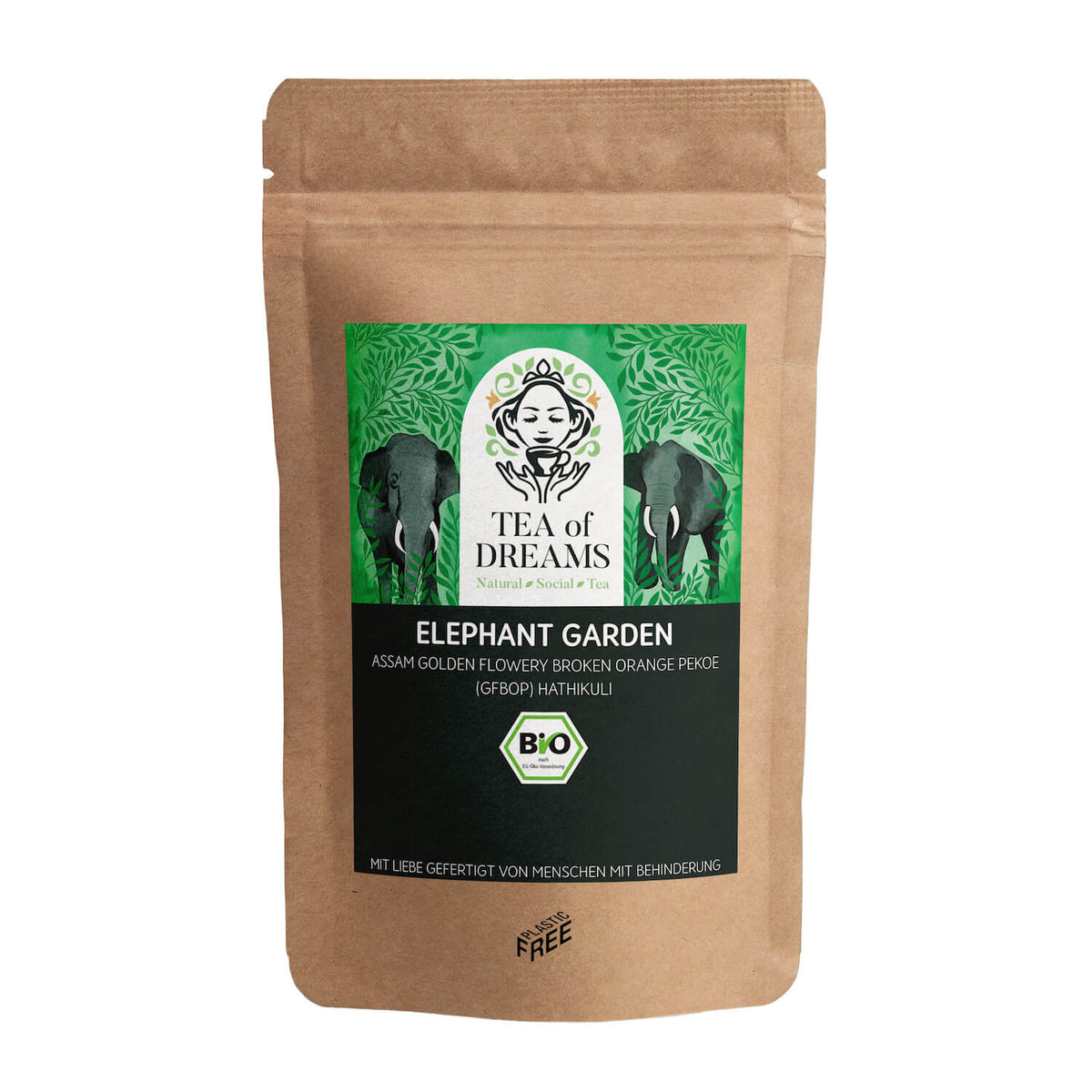 Bio Assam Golden Flowery Broken Orange Pekoe (GFBOP) Hathikuli "Elephant Garden" - Bio Assam Golden Flowery Broken Orange Pekoe (GFBOP) Hathikuli "Elephant Garden" - Bio Assam Golden Flowery Broken Orange Pekoe (GFBOP) Hathikuli "Elephant Garden"