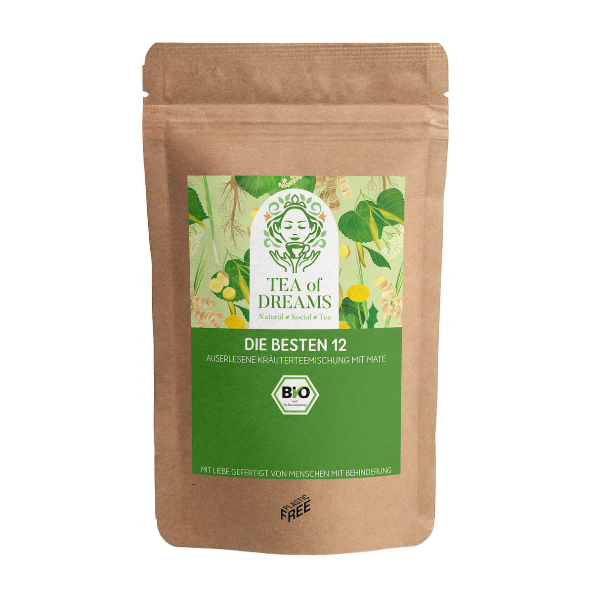 Bio Fastentee "die Besten 12" - naturbelassene Kräuterteemischung mit 12 Zutaten und Mate - Bio Fastentee "die Besten 12" - naturbelassene Kräuterteemischung mit 12 Zutaten und Mate - Bio Fastentee "die Besten 12" - naturbelassene Kräuterteemischung mit 12 Zutaten und Mate