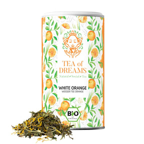Bio Weißer Tee Orange "White Orange"-Bio Weißer Tee Orange "White Orange"
