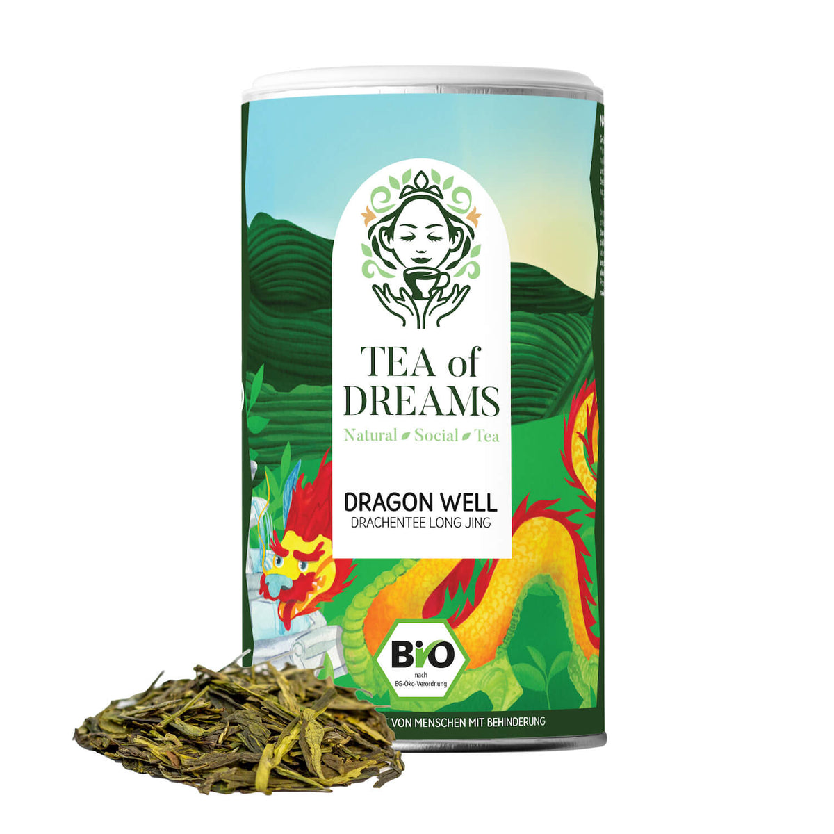 Bio Chinesischer Drachentee (Dragon Well) Long Jing - Bio Chinesischer Drachentee (Dragon Well) Long Jing