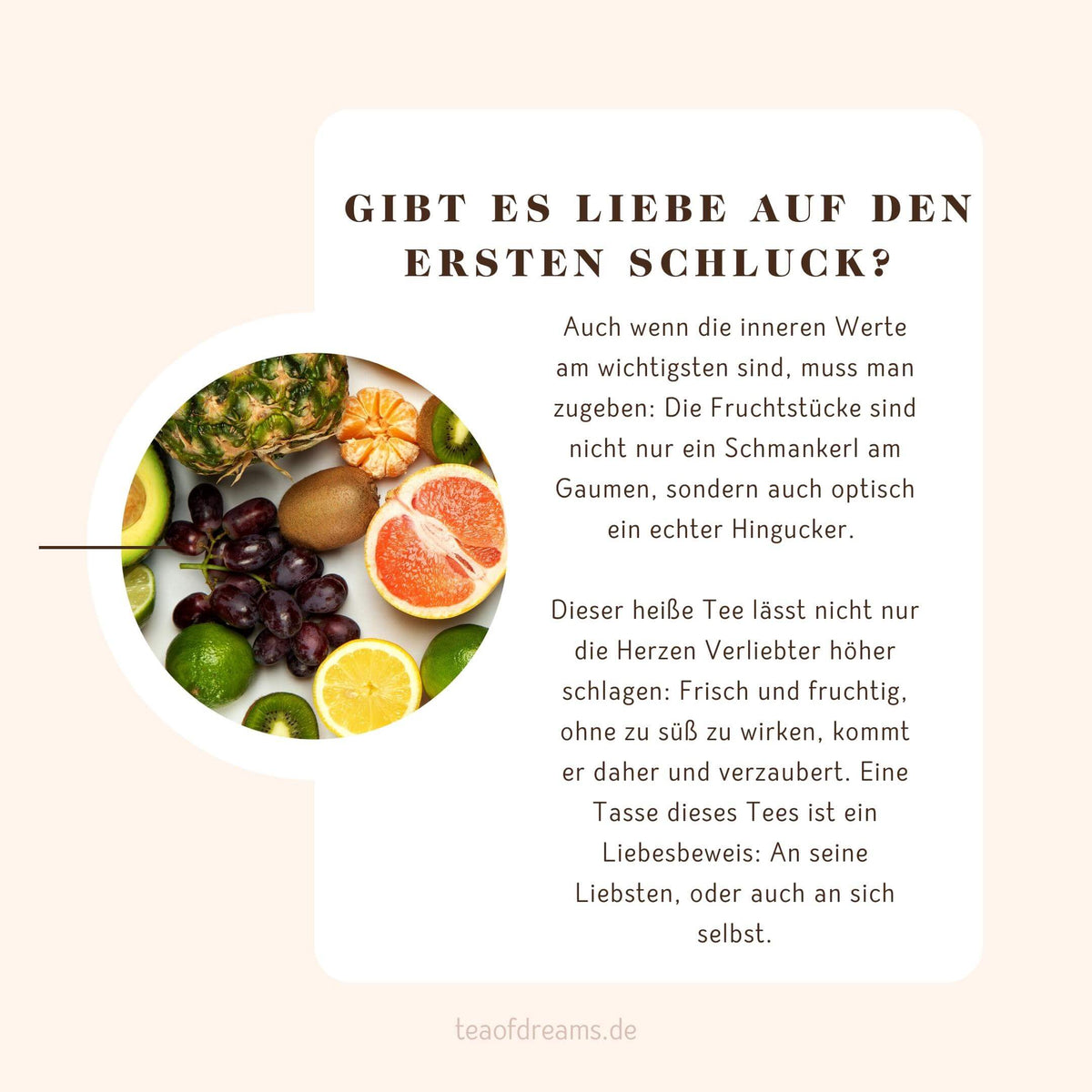 Bio naturbelassene Früchteteemischung "Lieblingsmischung" - Bio naturbelassene Früchteteemischung "Lieblingsmischung"