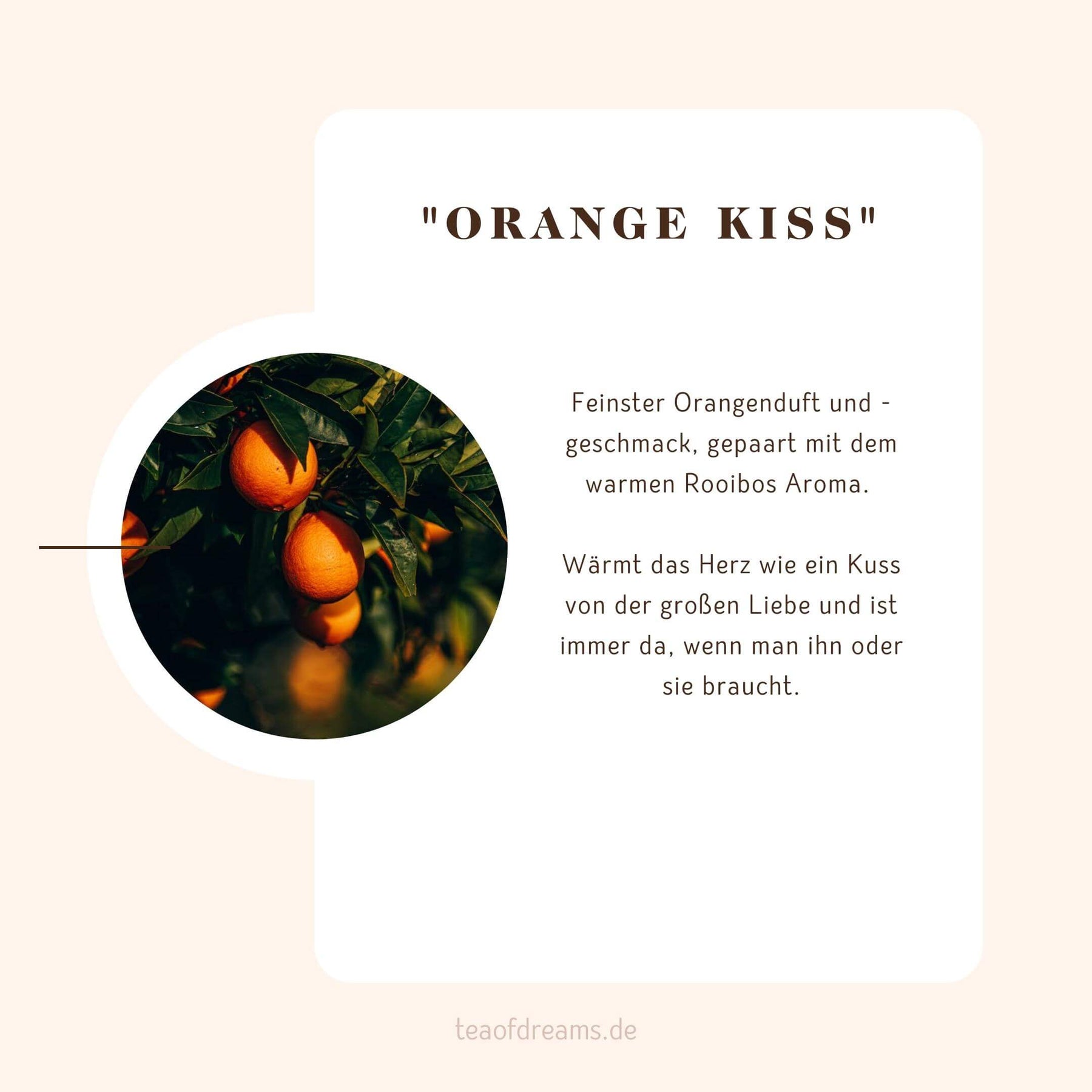Bio Rooibostee "Orange Kiss"-Bio Rooibostee "Orange Kiss"