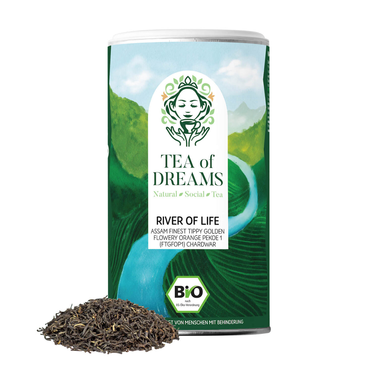 Bio Assam Finest Tippy Golden Flowery Orange Pekoe 1 (FTGFOP1) Chardwar "River of Life" - Bio Assam Finest Tippy Golden Flowery Orange Pekoe 1 (FTGFOP1) Chardwar "River of Life" - Bio Assam Finest Tippy Golden Flowery Orange Pekoe 1 (FTGFOP1) Chardwar "River of Life"